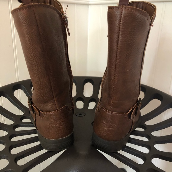 Little girl zip up brown boots - Picture 4 of 6